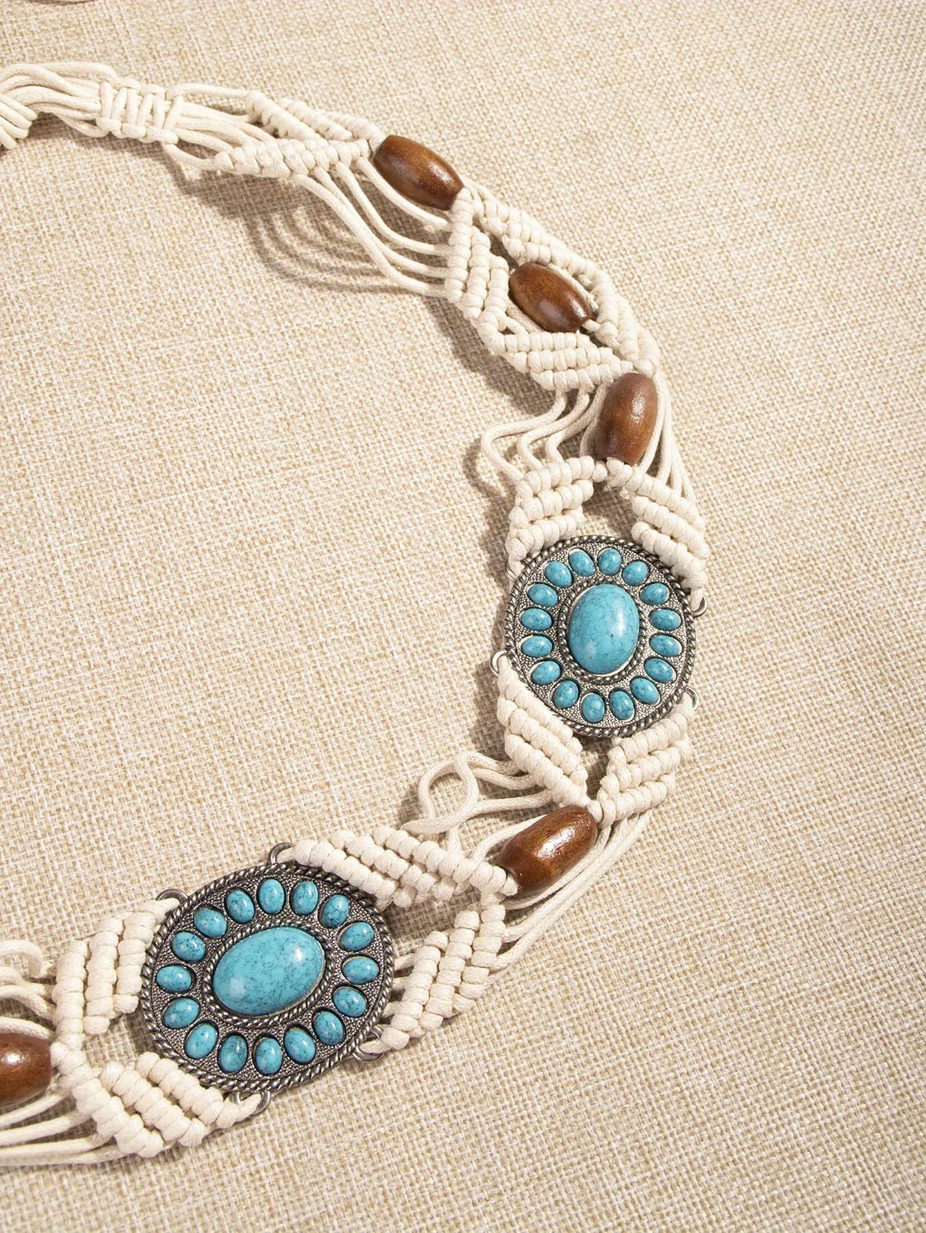 The Ancestral Waist Belt – Turquoise Thread of Protection - Image 7