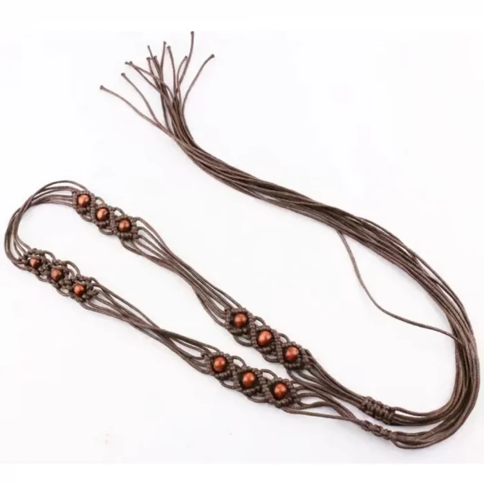 The Ancestral Waist Belt – Turquoise Thread of Protection - Image 2