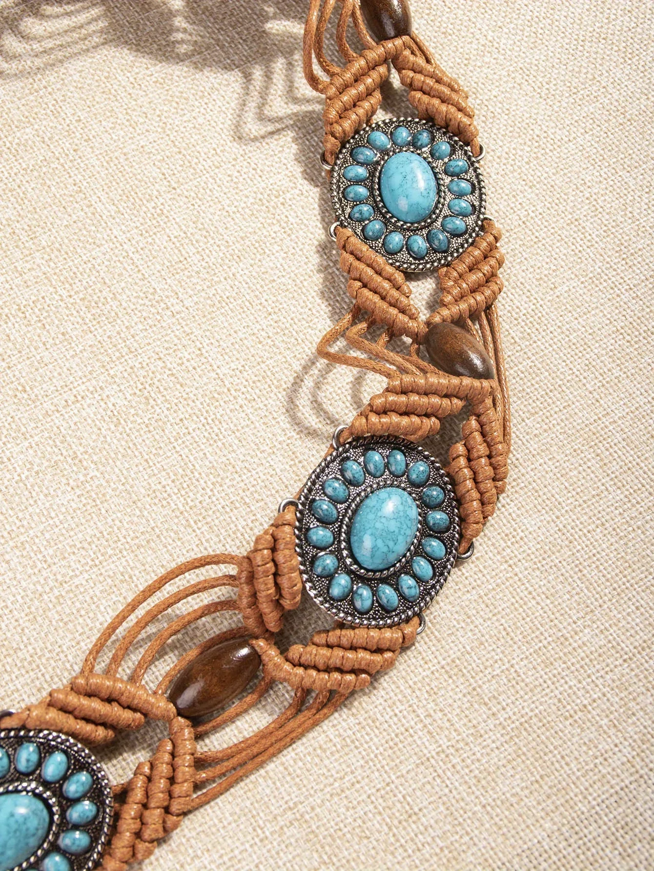 The Ancestral Waist Belt – Turquoise Thread of Protection - Image 6