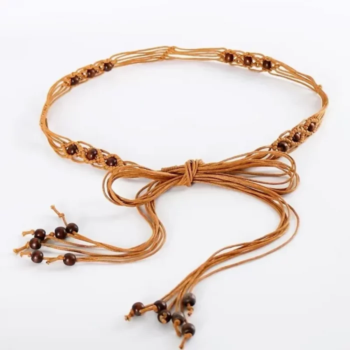 The Ancestral Waist Belt – Turquoise Thread of Protection - Image 3