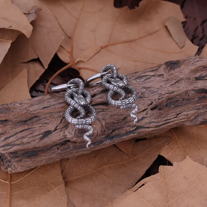 Serpent Collection Earrings & Cuff | Colección Serpiente | Stainless Steel Designs - Image 5