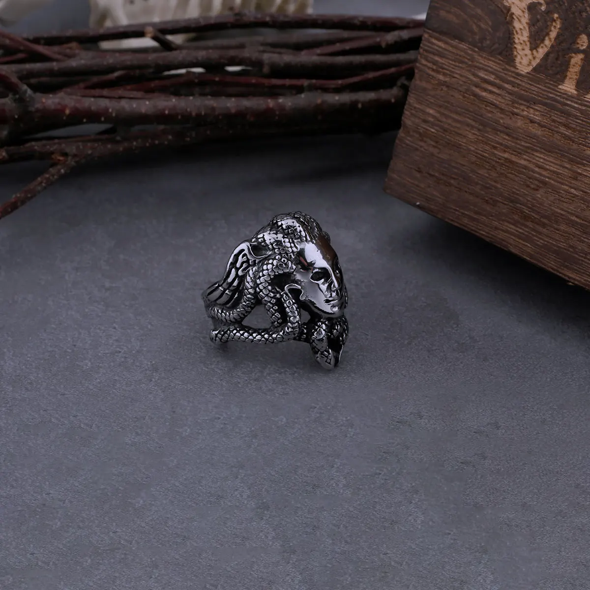 Medusa Ring Men and Women - Image 5