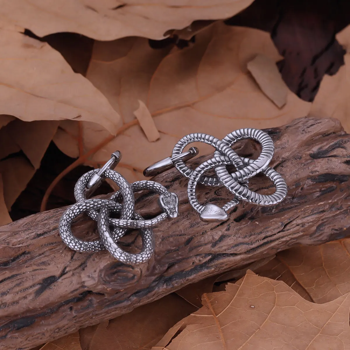 Serpent Collection Earrings & Cuff | Colección Serpiente | Stainless Steel Designs - Image 8