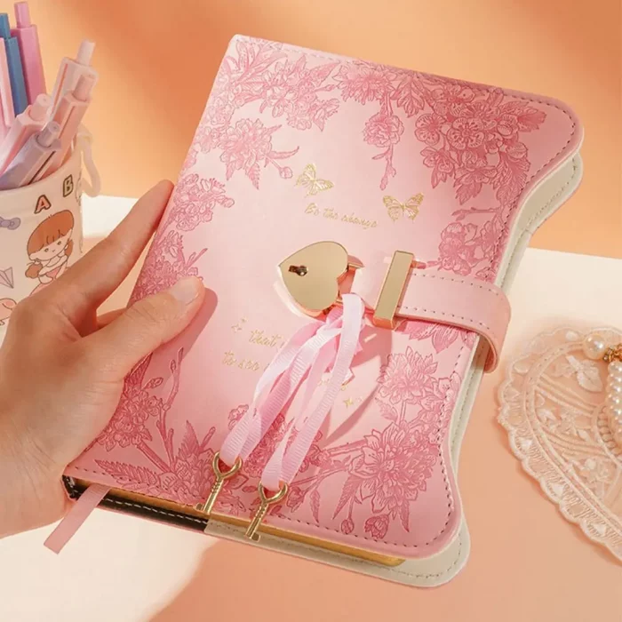 Mystical Love Lock Diary – 360 Pages PU Leather Journal with Key | Spellbook, Grimoire, Notebook - Image 11