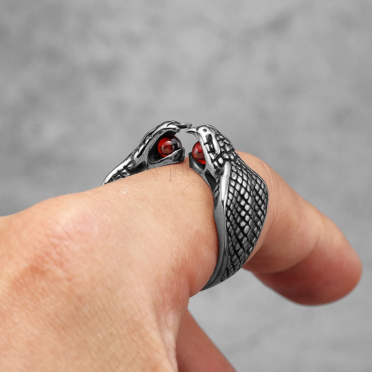 Cobra Snake Ring - Image 3