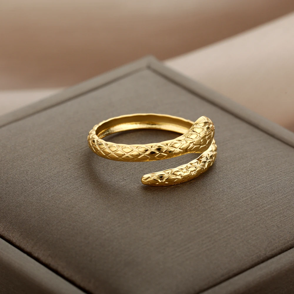 Delicate snake Stainless Steel Ring - Image 3