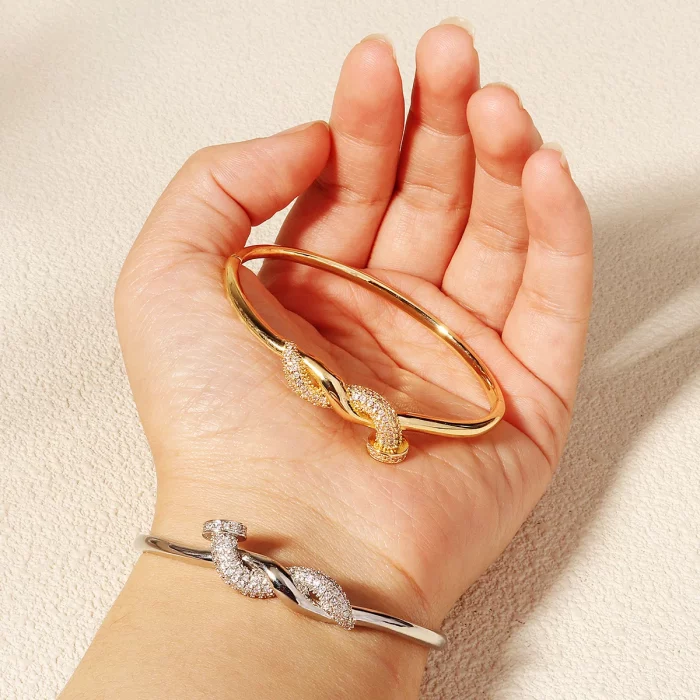 Golden Serpent Bangle | Brazalete Dorado Serpiente | Stainless Steel - Image 13
