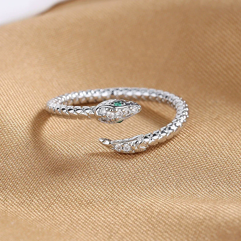 Stainless Steel Snake Rings - Image 2