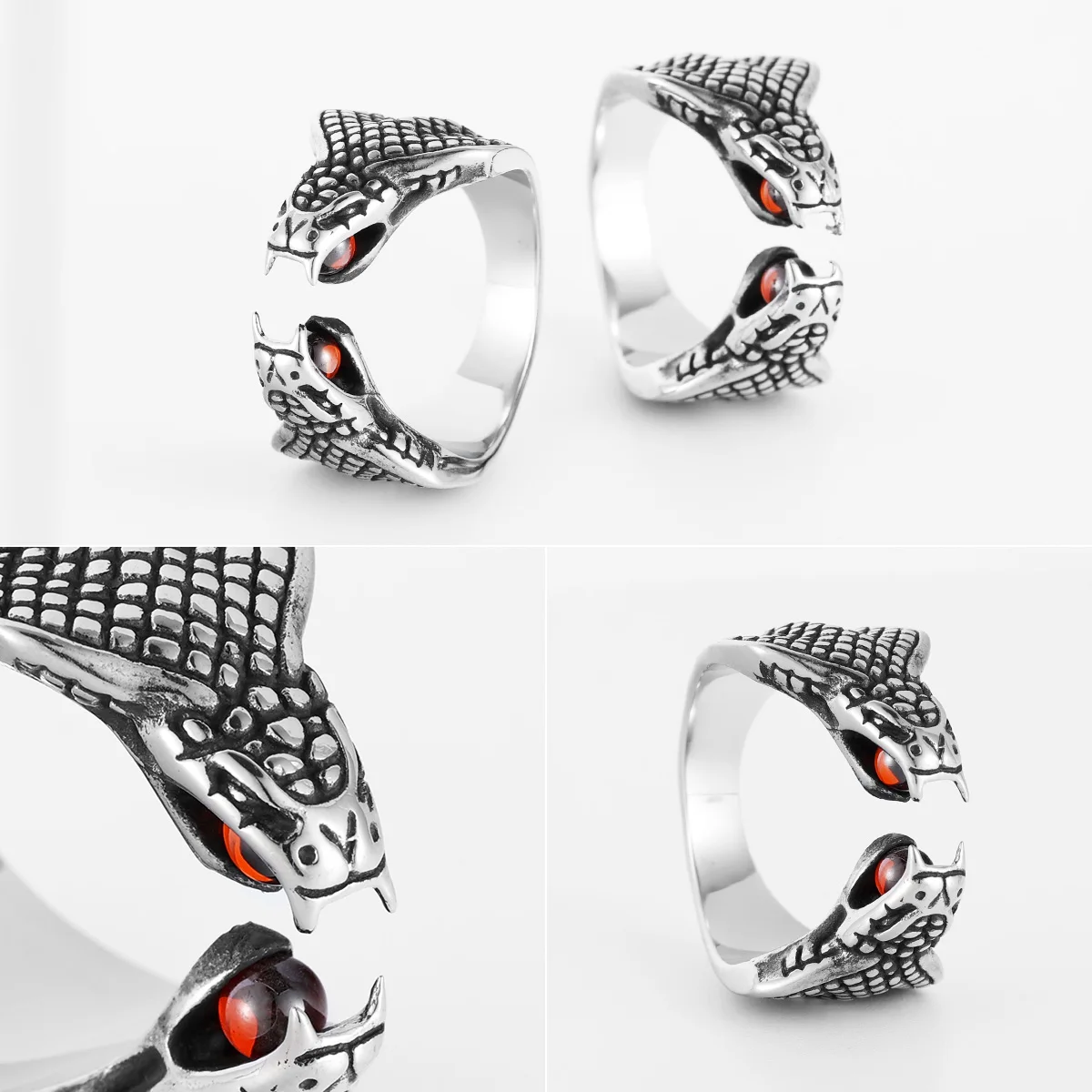 Cobra Snake Ring - Image 6