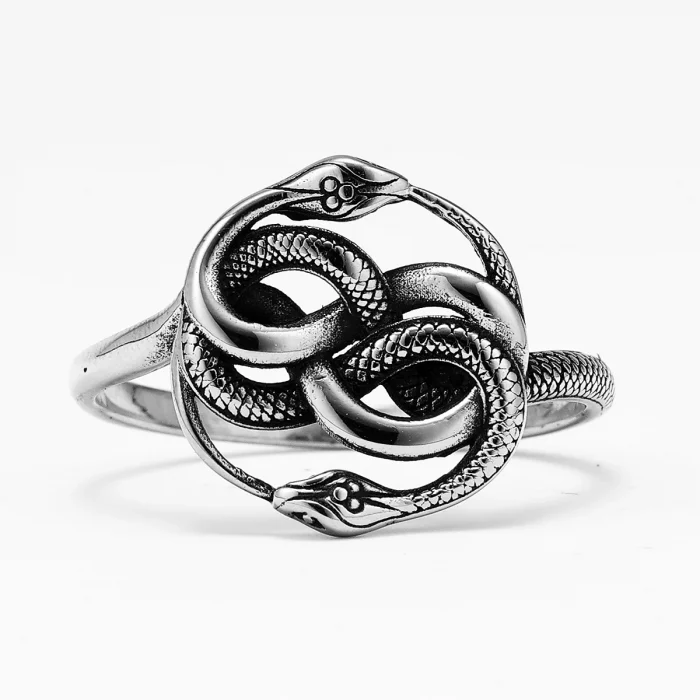 Snake Ouroboros Ring Stainless Steel