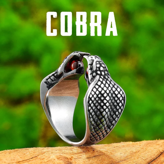 Cobra Snake Ring