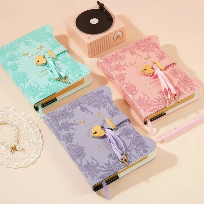 Mystical Love Lock Diary – 360 Pages PU Leather Journal with Key | Spellbook, Grimoire, Notebook - Image 8