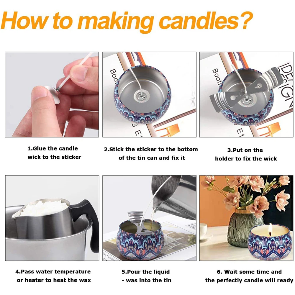 Candle Kit Soy Wax Candle Making Supplies - Image 6