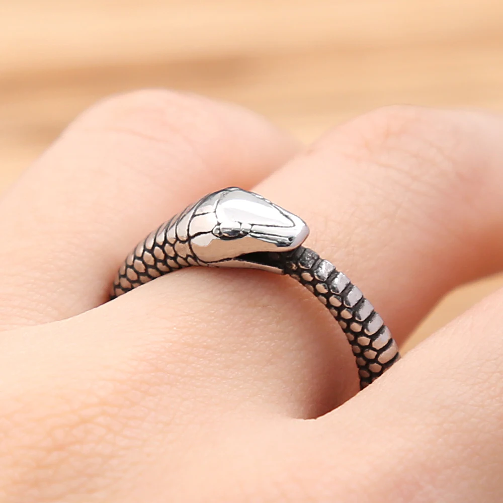 Viking Ouroboros Ring - Image 6