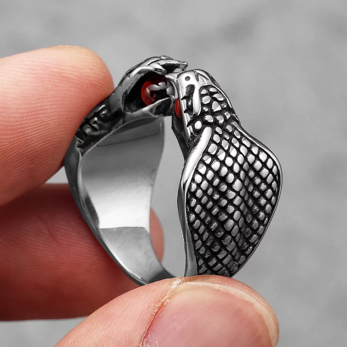Cobra Snake Ring - Image 5
