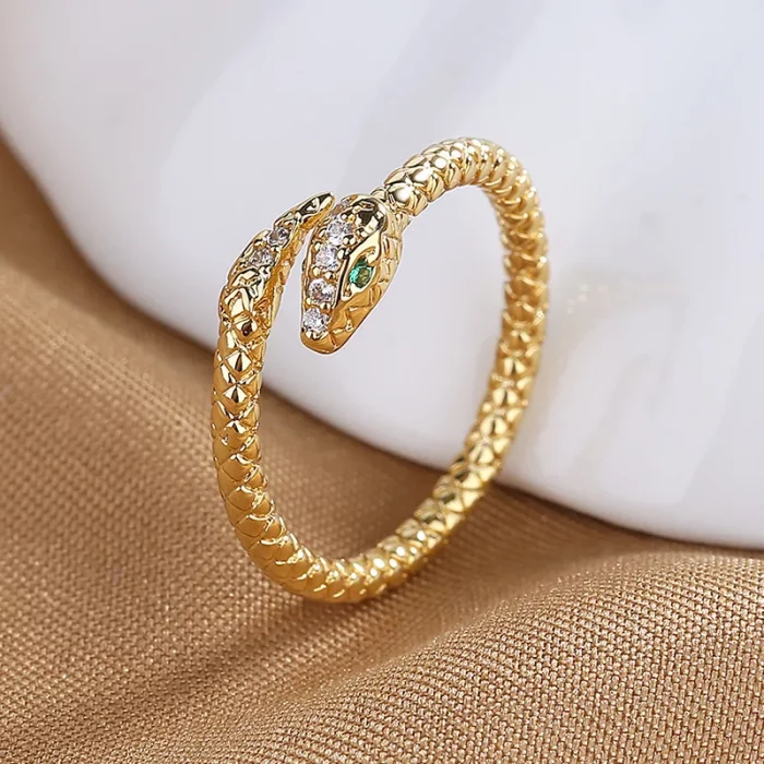 Stainless Steel Snake Rings - Image 4