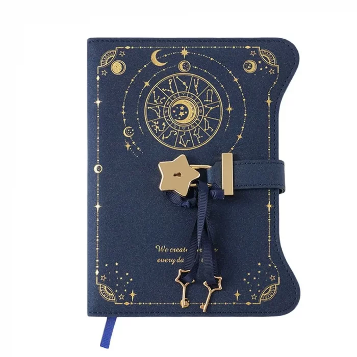 Mystical Love Lock Diary – 360 Pages PU Leather Journal with Key | Spellbook, Grimoire, Notebook - Image 5