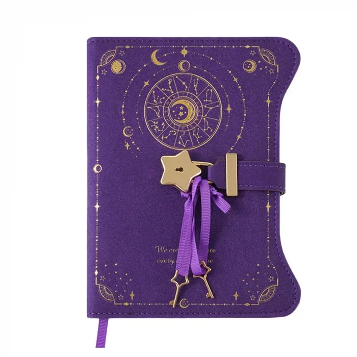 Mystical Love Lock Diary – 360 Pages PU Leather Journal with Key | Spellbook, Grimoire, Notebook - Image 14
