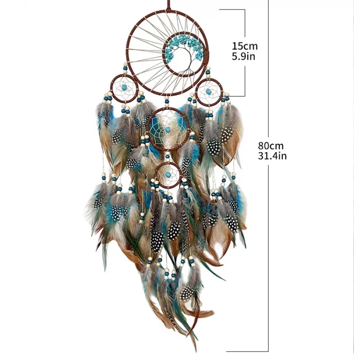 Sacred Tree of Life Dream Catcher – Guardian of Dreams & Ancestral Wisdom - Image 6