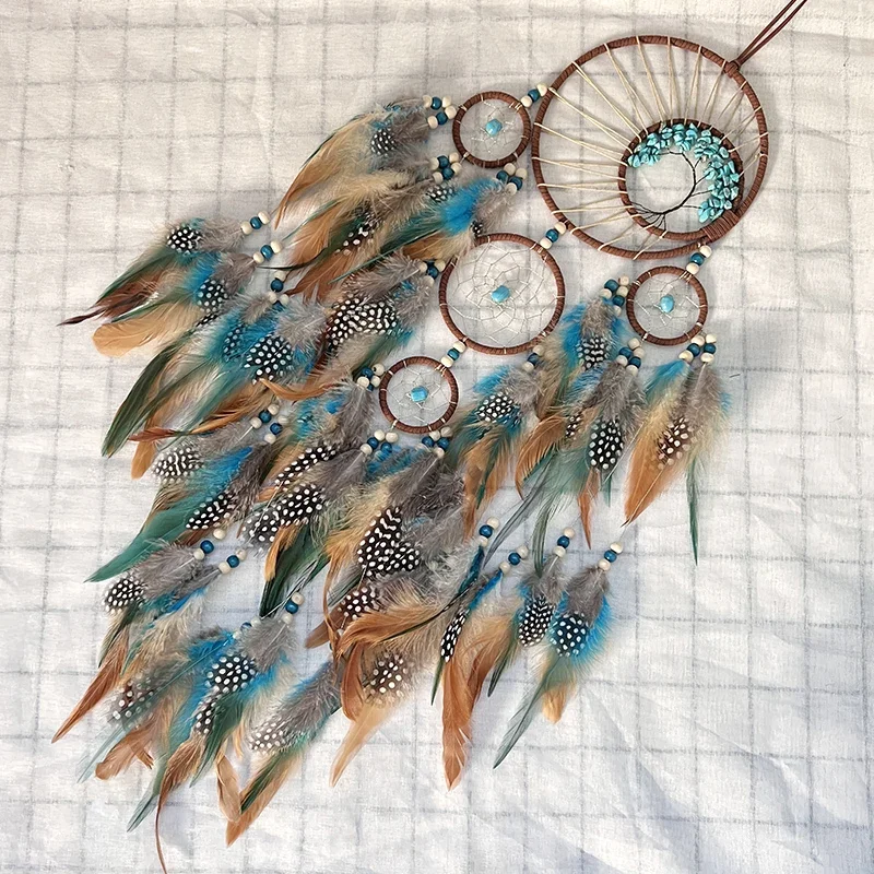 Sacred Tree of Life Dream Catcher – Guardian of Dreams & Ancestral Wisdom - Image 3